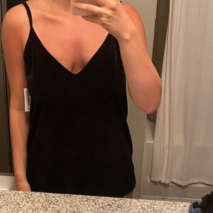 NWT old navy velvet top